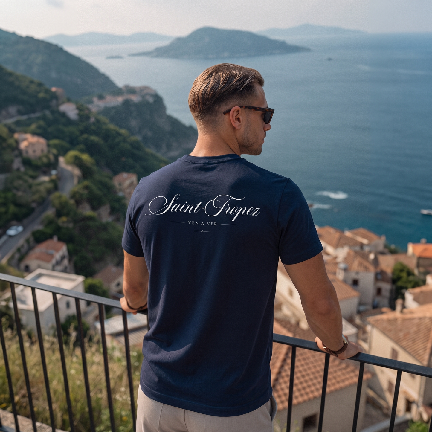 Saint-Tropez Script Tee