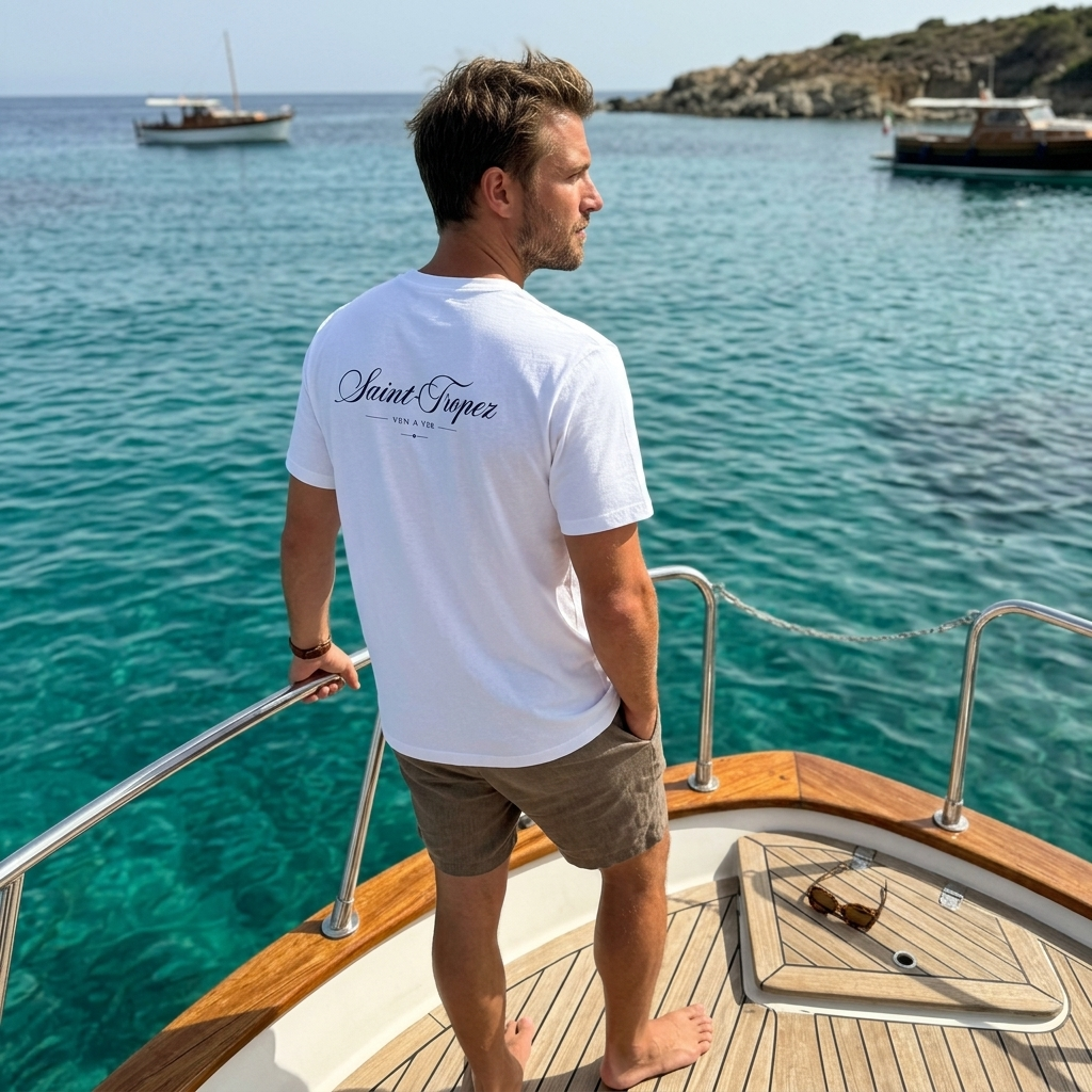 Saint-Tropez Signature Tee